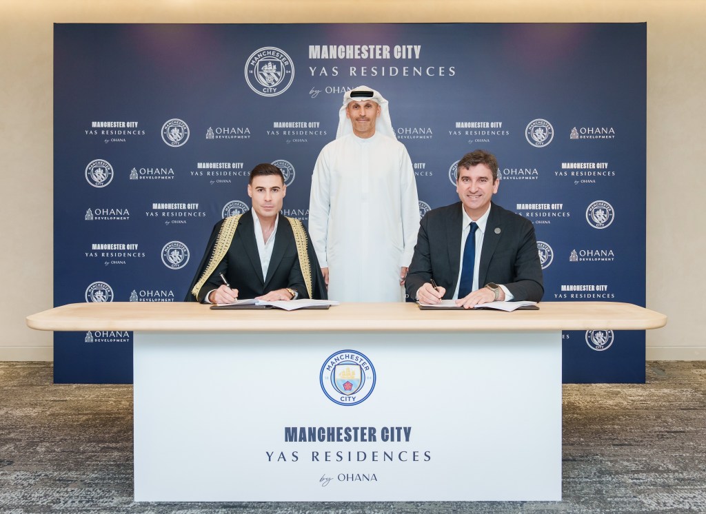 HE Khaldoon Al Mubarak, Husein Salem and Ferran Soriano