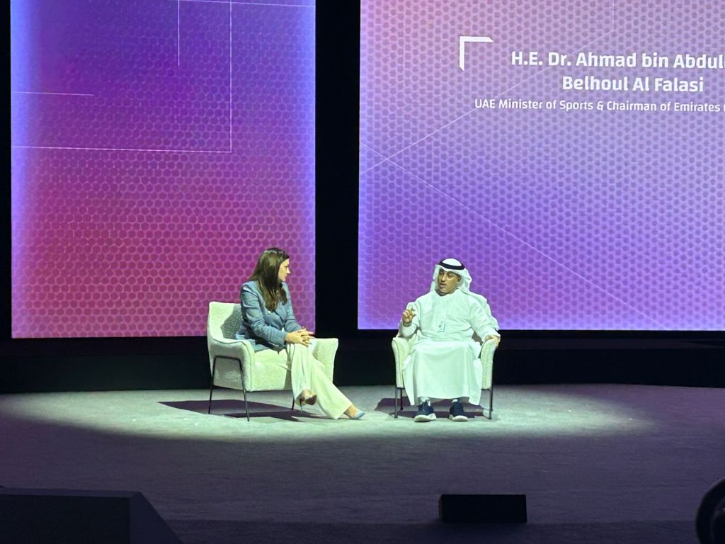 H.E. Dr. Ahmad bin Abdullah Belhoul Al Falasi, Minister of Sports and Chairman of Emirates Growth Fund