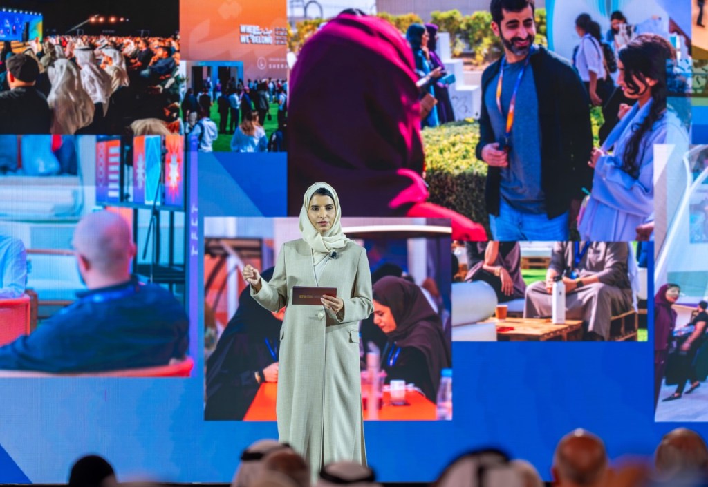 H.E. Sara Abdelaziz Al Nuaimi, CEO of Sheraa