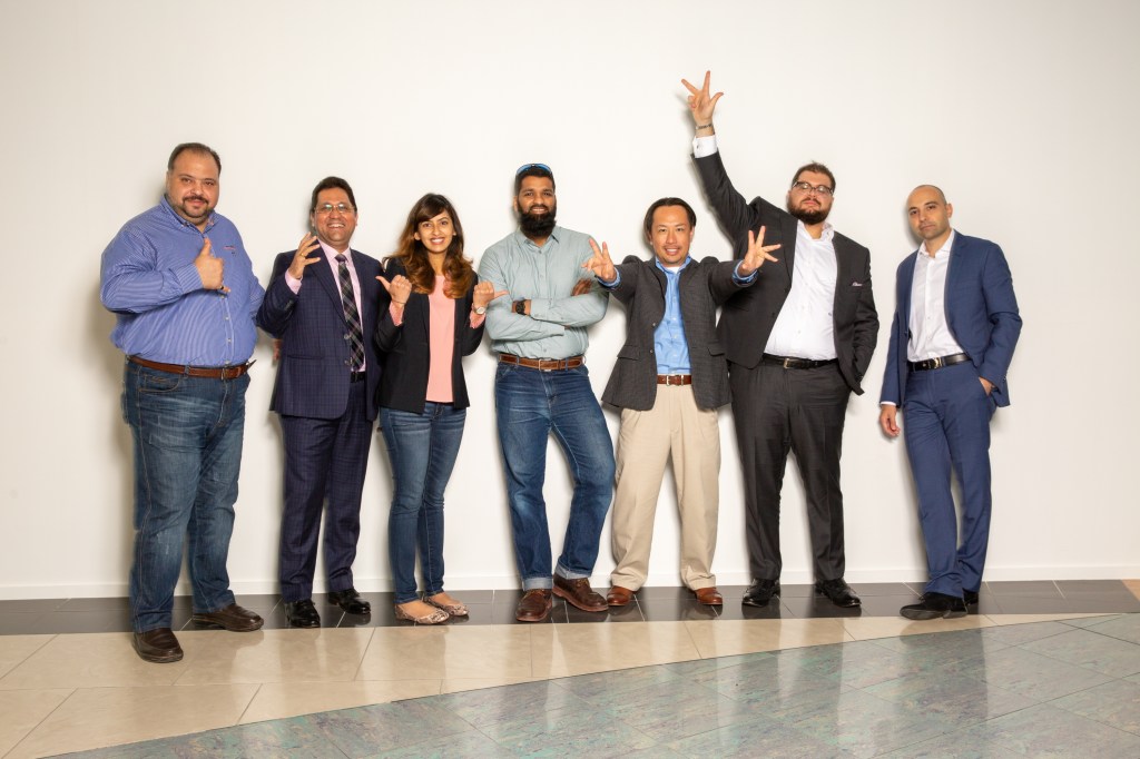 Founders | Waleed Refaat, Controller; Shriprakash Pandey, Partner and Entrepreneurship Enabler; Hafsa Yazdani, Chief Software Engineer; Sufyaan Abdulhaseeb, Chief Engineer; Michael Letan, CTO; Noor Alnahhas, CEO; Mohammed Shono, COO