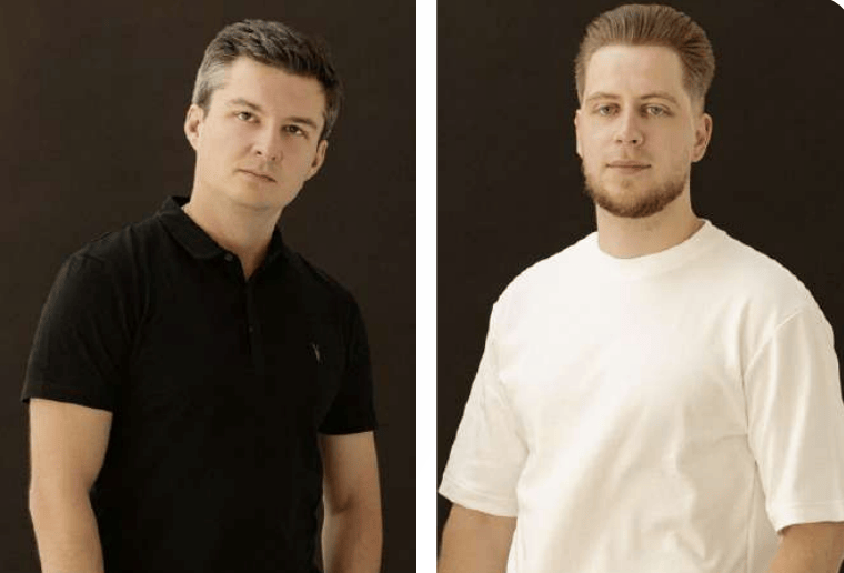 Co-Founders Mihai Marcuta Andrey Surkov